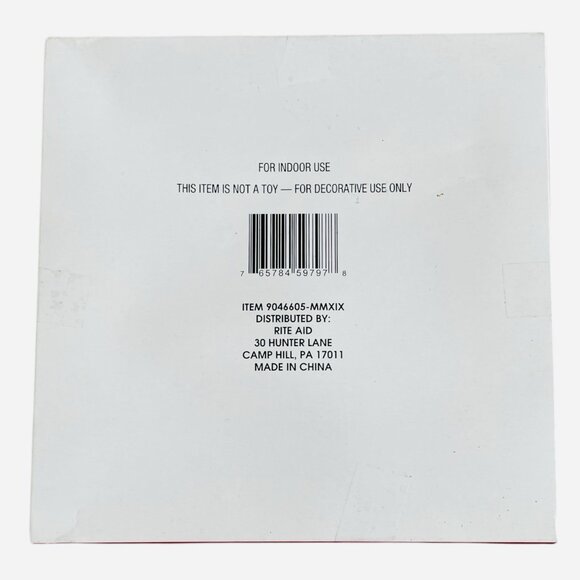 Northlight Seasonal Mini Glass Ornament Topper Set 15pc Red White Glitter VG - Picture 3 of 3